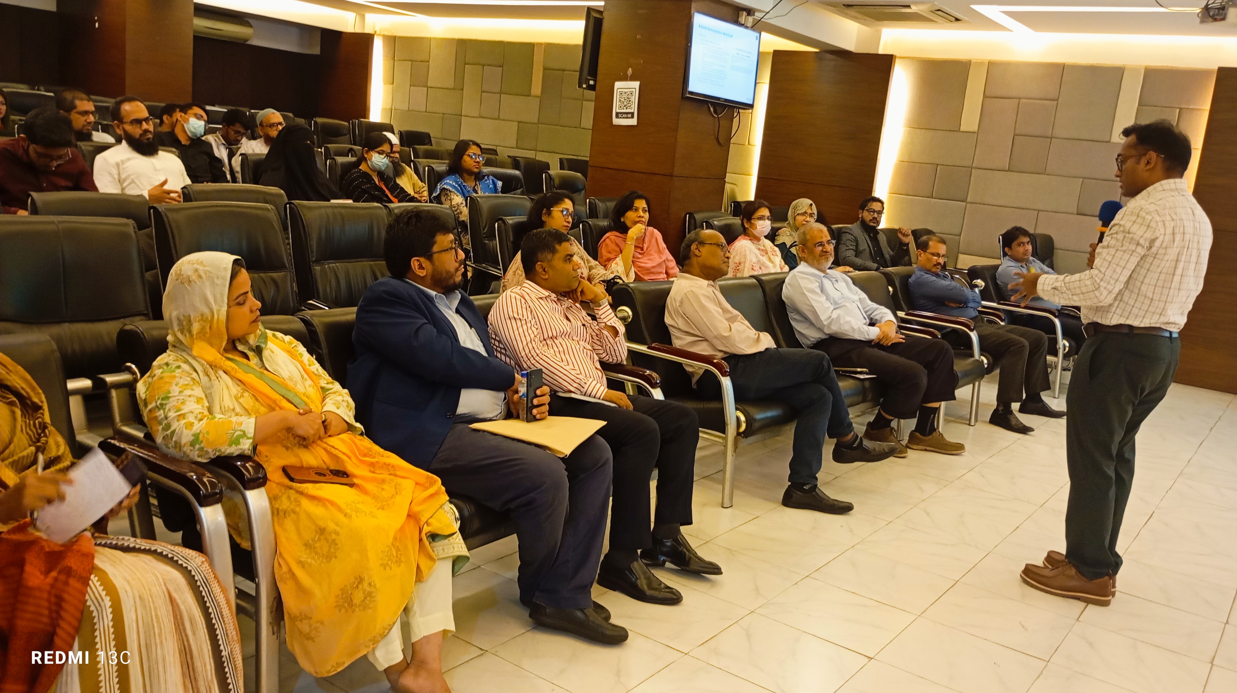 Professor Romel led workshop at University of Dhaka