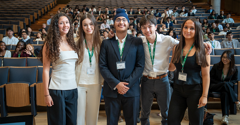 The SLP capstone winning team