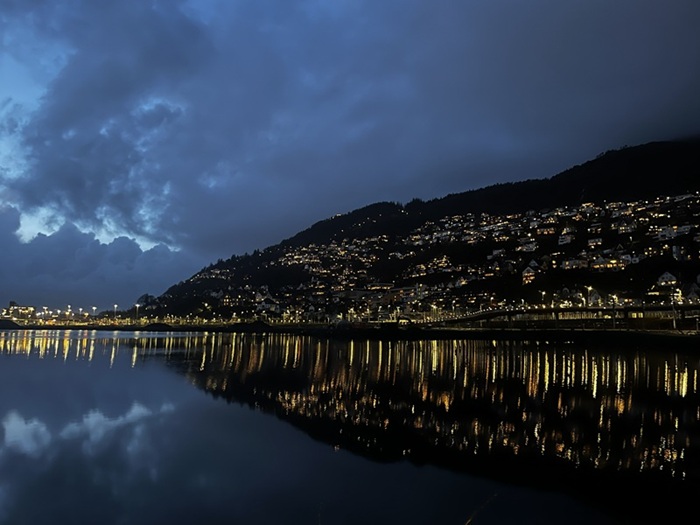 Photo of the natural landscape in Norway