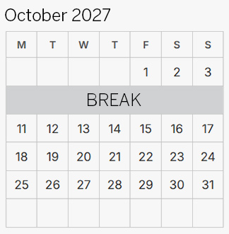 October 2027