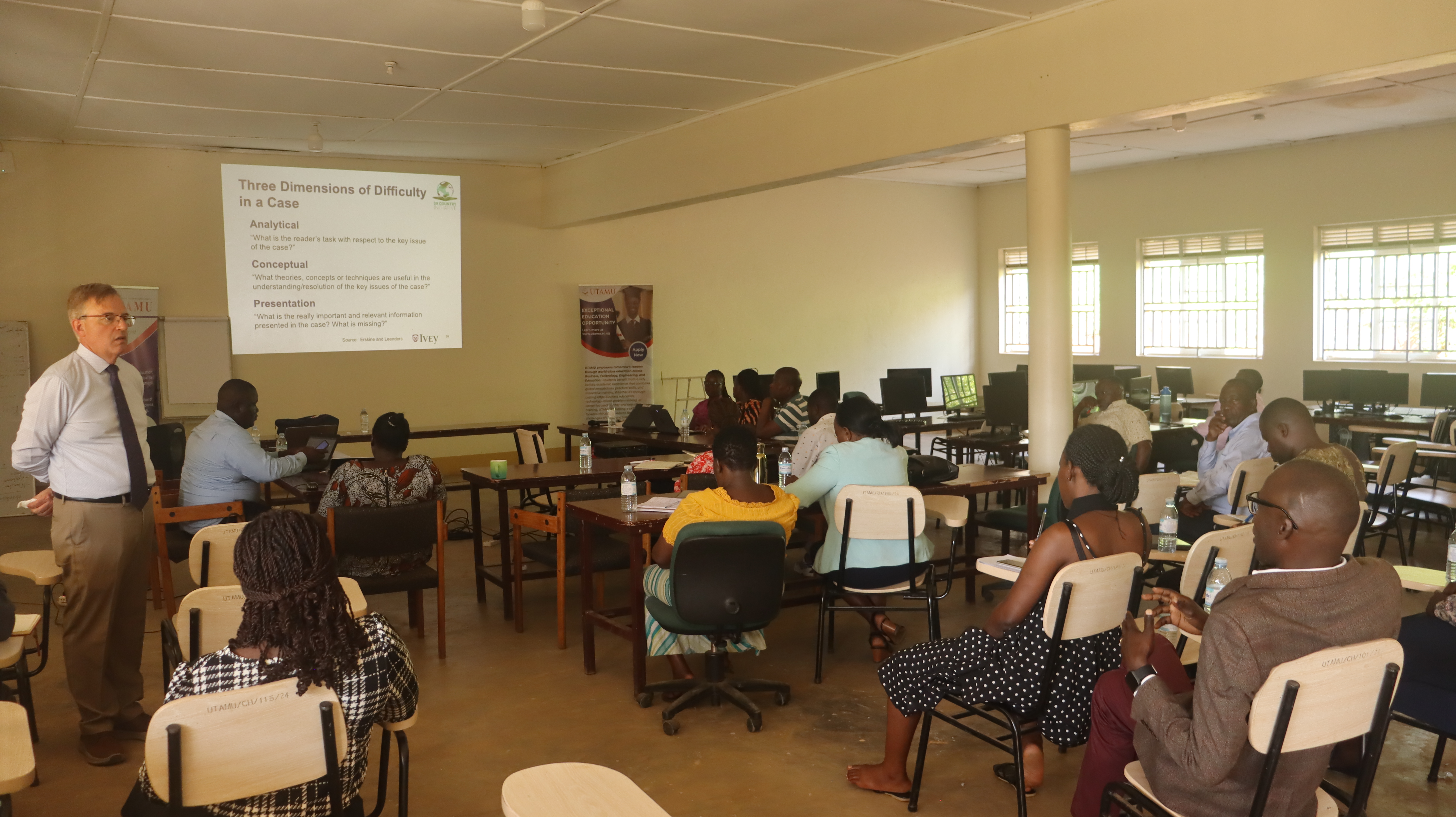 Professor Michael Roberts is at Uganda Technology and Management University
