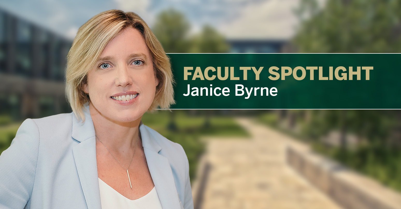 Faculty Spotlight Janice Byrne
