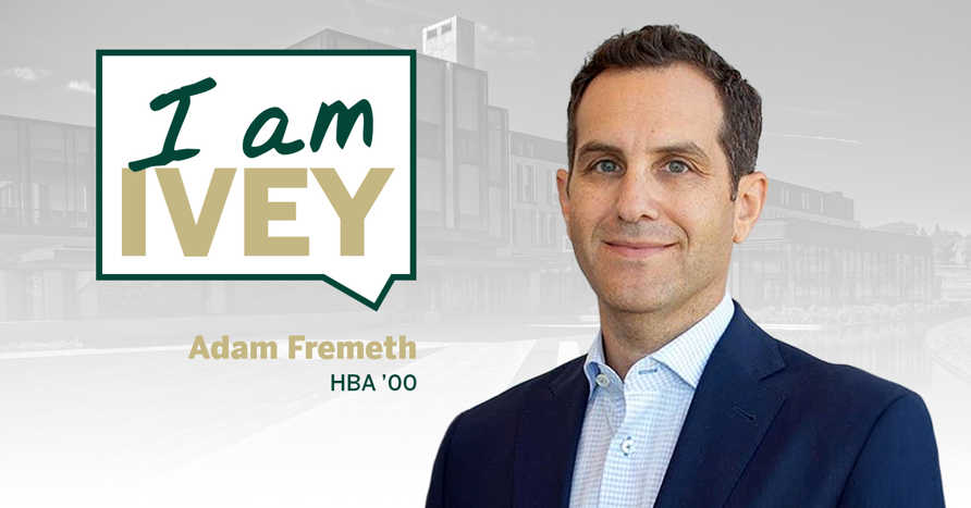 I Am Ivey: Adam Fremeth, HBA ’00