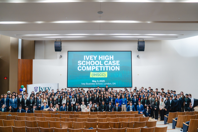 High School Case Competition Participants