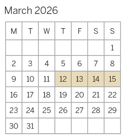 March 2026