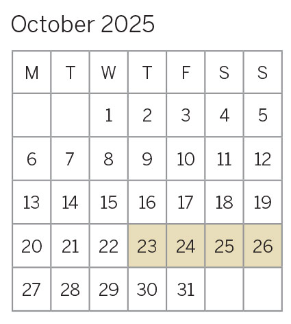 October 2025