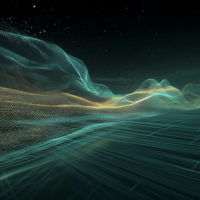 Iveyexeced Abstract Digital Visualization Where Luminous Flowin 2A8facda Aab0 428B B2f6 A98163218103