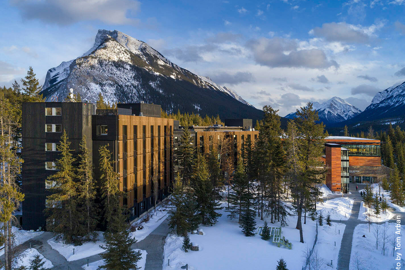 Banff Centre Lloyd Hall Exterior