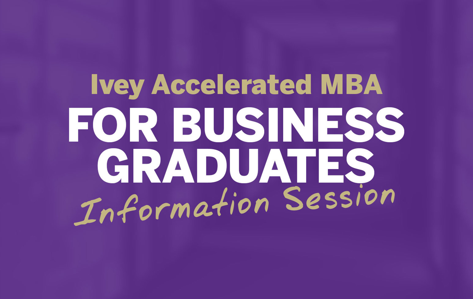 AMBA Info Session