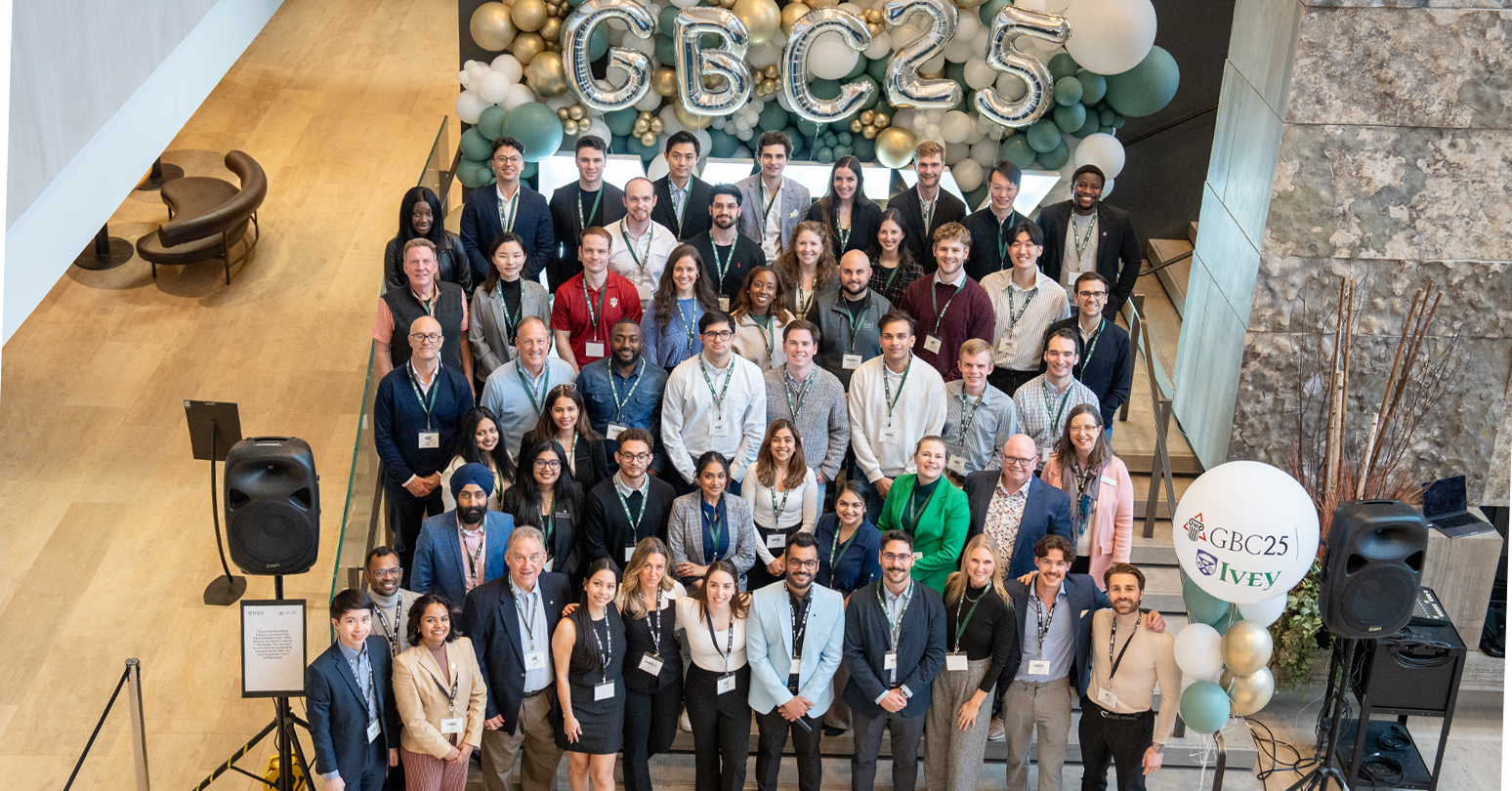 Graduate Business Conference participants