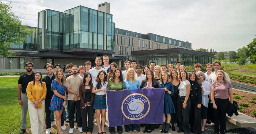 CEMS MIM students begin at Ivey with AI-themed Block Seminar