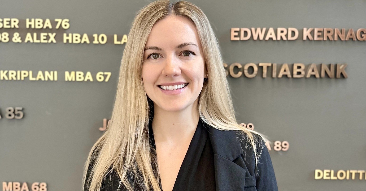 MBA student Melanie Starke