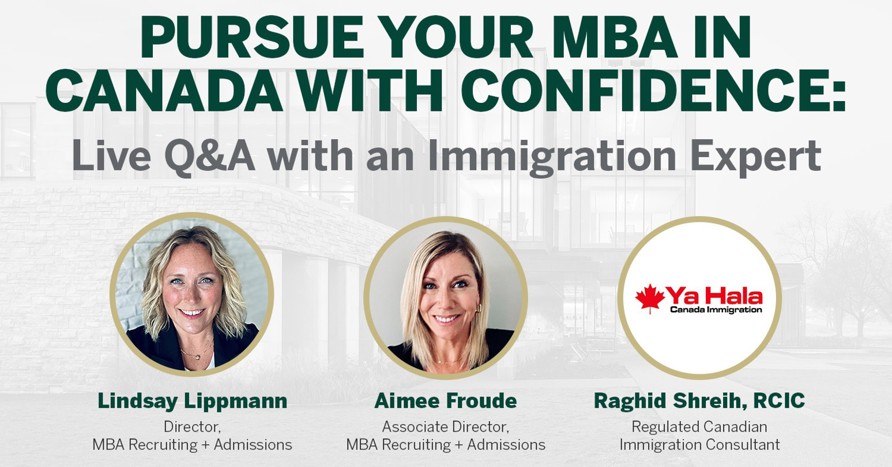 Pursue your MBA in Canada with Confidence