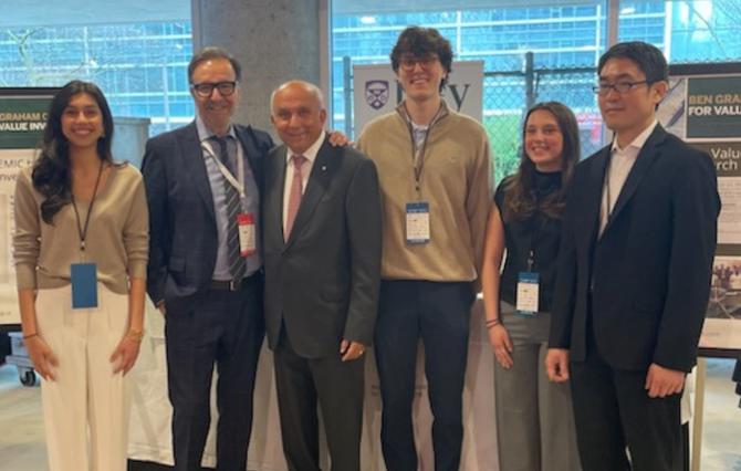Sofia Geloso, George Athanassakos, Prem Watsa, Christian Foged, Danae Pepelassis, Gary Kim