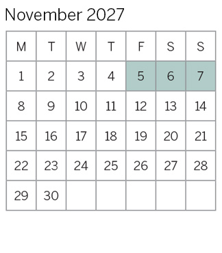 November 2027