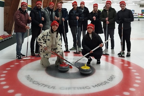 SICC participants curling