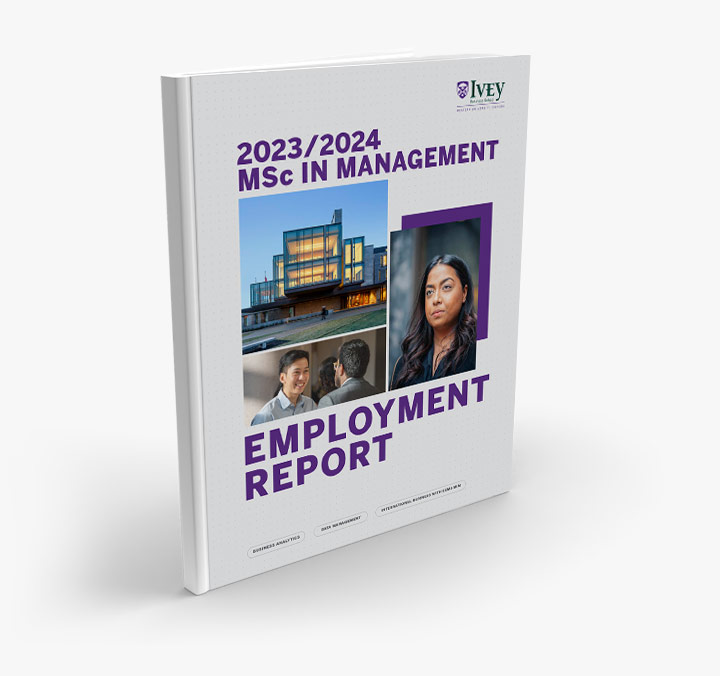 MSc 2023/24 Employment Report