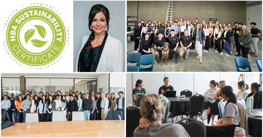 HBA Sustainability Certificate: Thank You, Oana Branzei, for 17 Vibrant Years