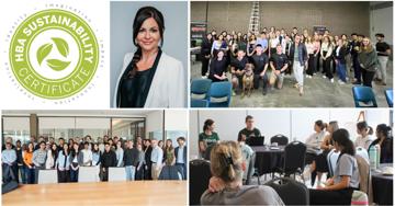 HBA Sustainability Certificate: Thank You, Oana Branzei, for 17 Vibrant Years