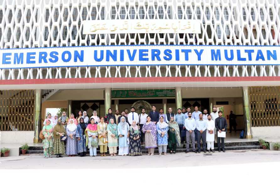 Workshop at Emerson University, Multan, Pakistan 