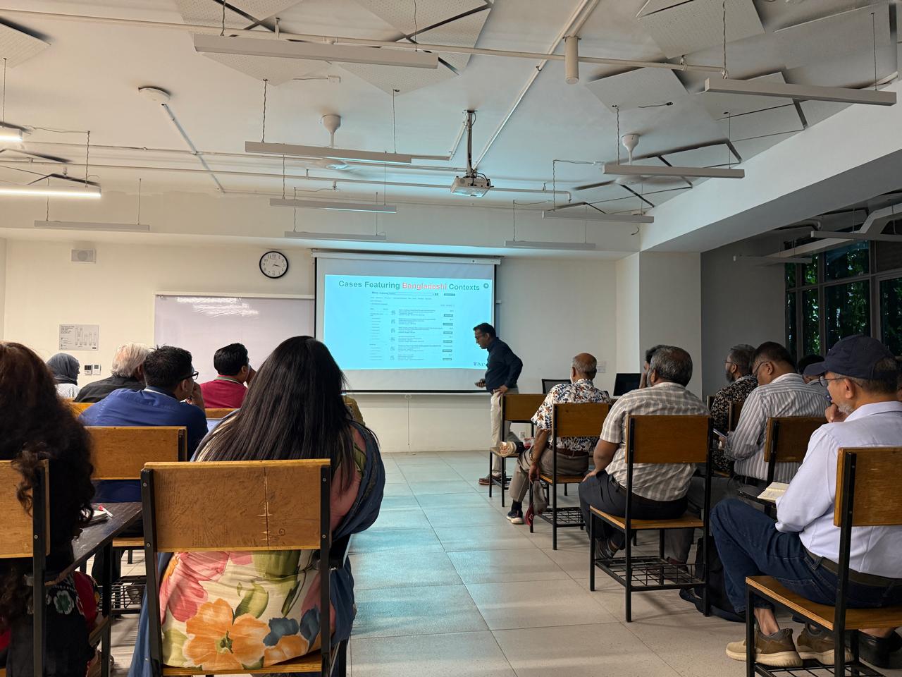 Workshop at BRAC University