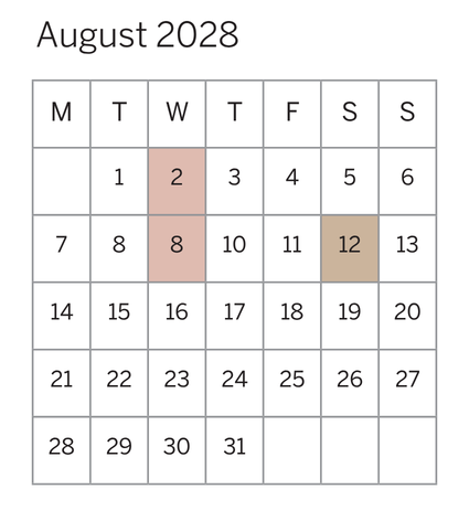 August 2028