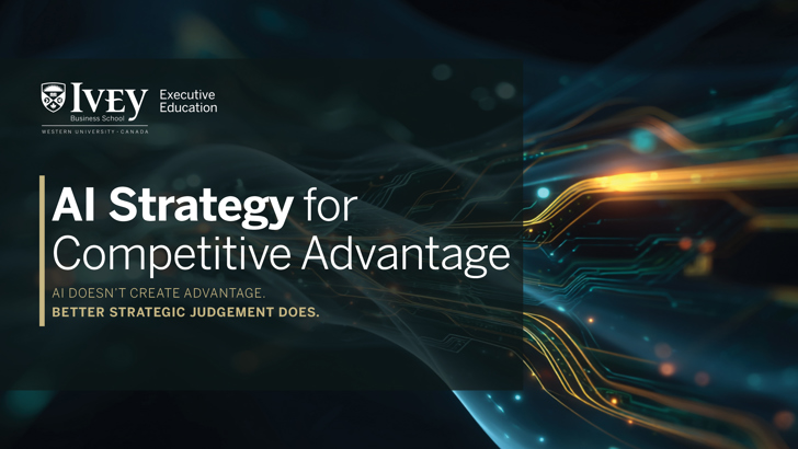 Ai Strategy Competitive Advantage Program Card