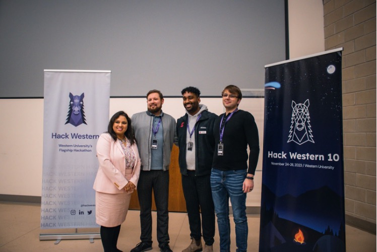 Scotiabank Team at Hack Western 10