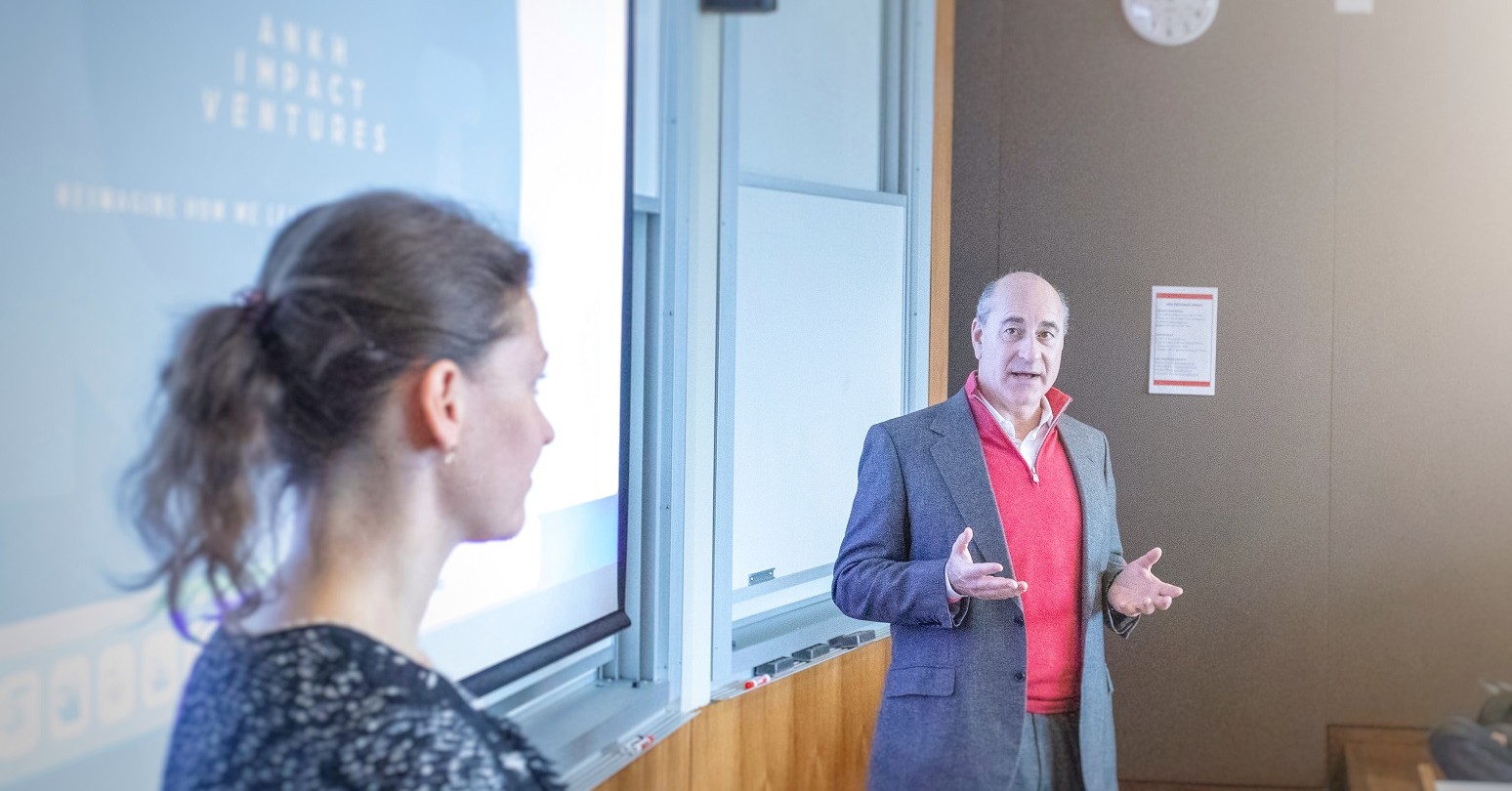 L-r: Patricia Hein and Pierre Rolin