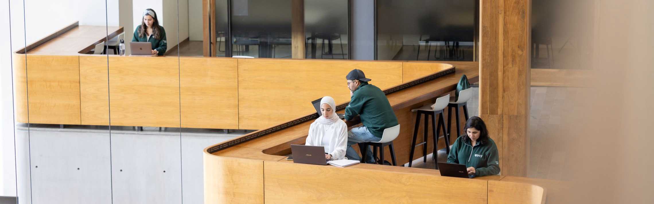Interior of the Ivey Building