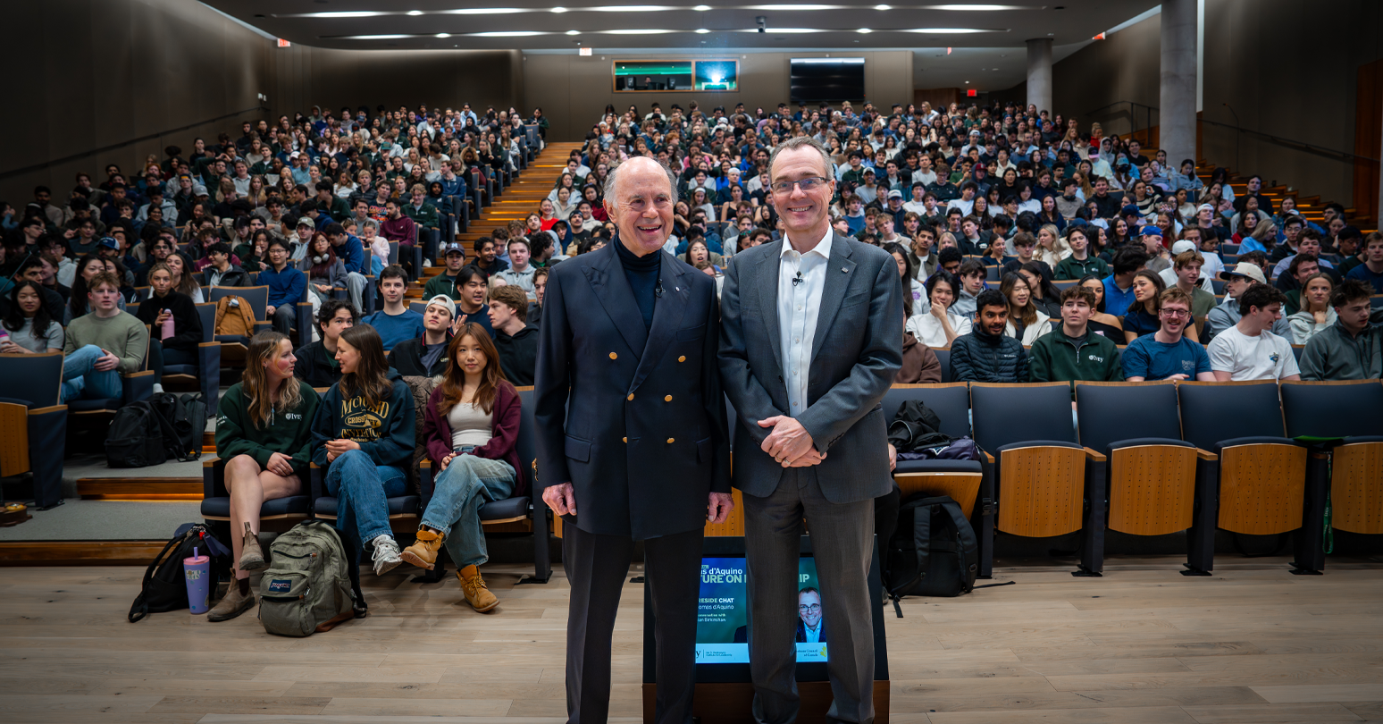 Thomas d'Aquino and Julian Birkinshaw