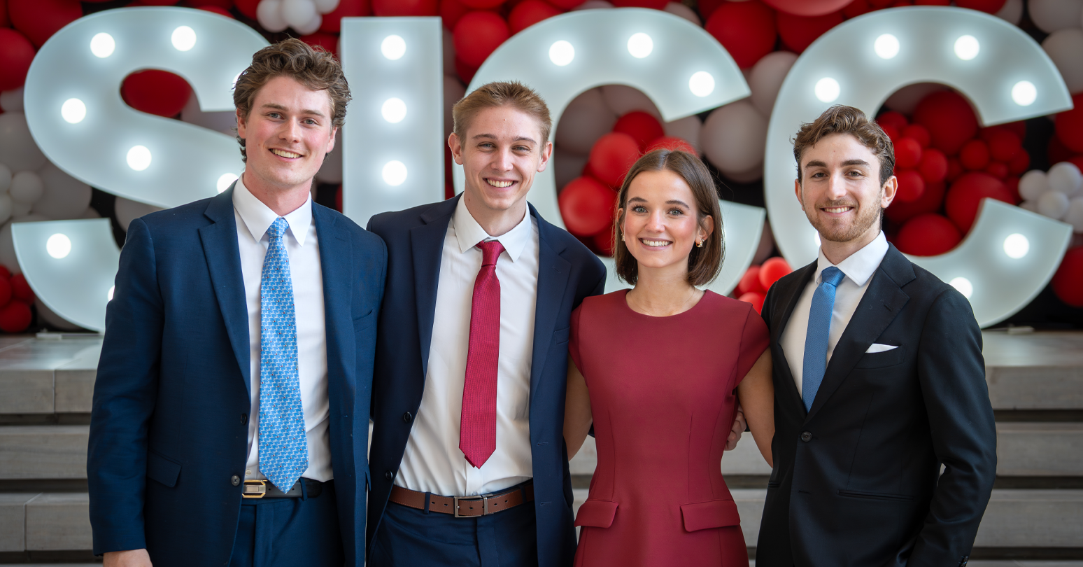 L-r: Isaac Irwin, Tristan Nemcek, London Luyks and Shane Weinberger