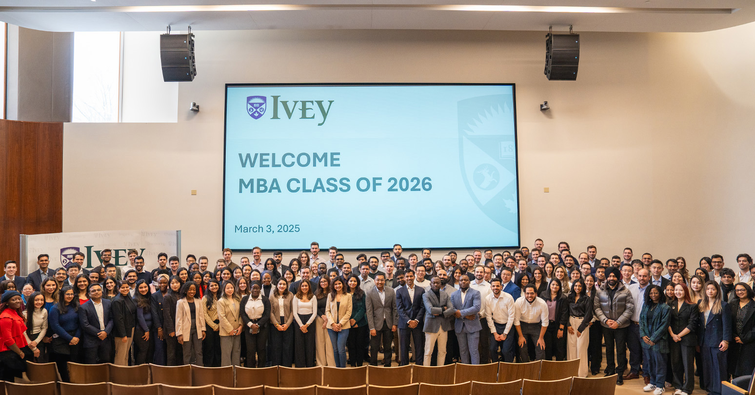 Meet Ivey’s MBA Class of 2026: Bold, ambitious, and ready to lead ...