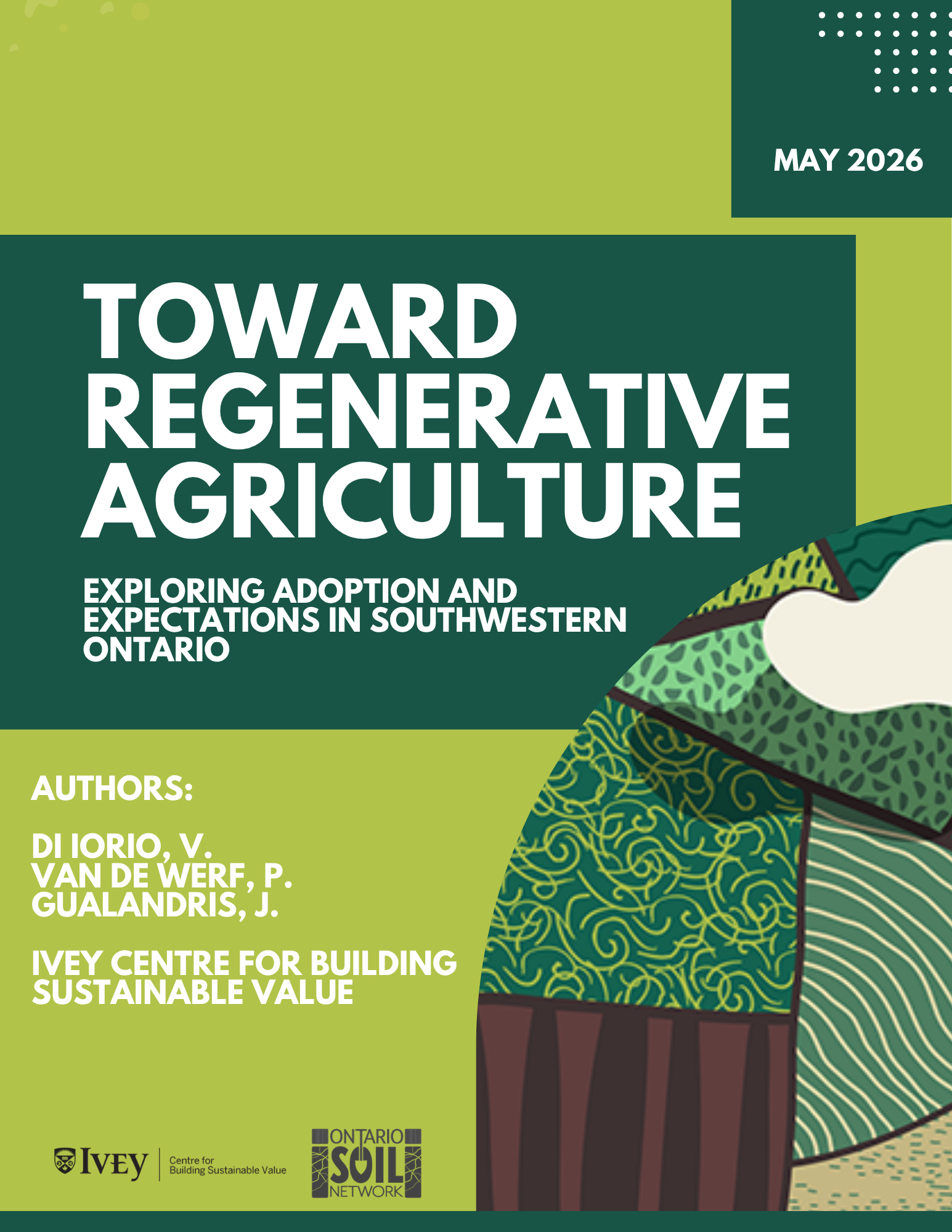 COVER TOWARD REGENERATIVE AGRICULTURE