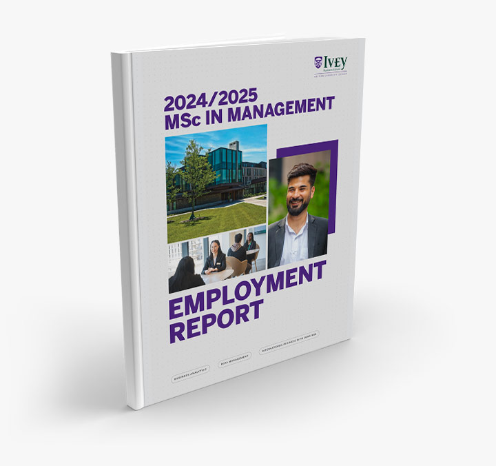 MSc 2024/25 Employment Report