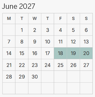 June 2027