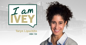 I Am Ivey: Taryn Lipschitz, HBA ’09