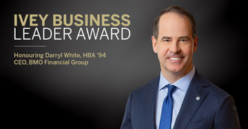Darryl White named 2026 Ivey Business Leader of the Year