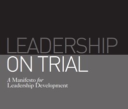 Cover of Leadership on Trial book