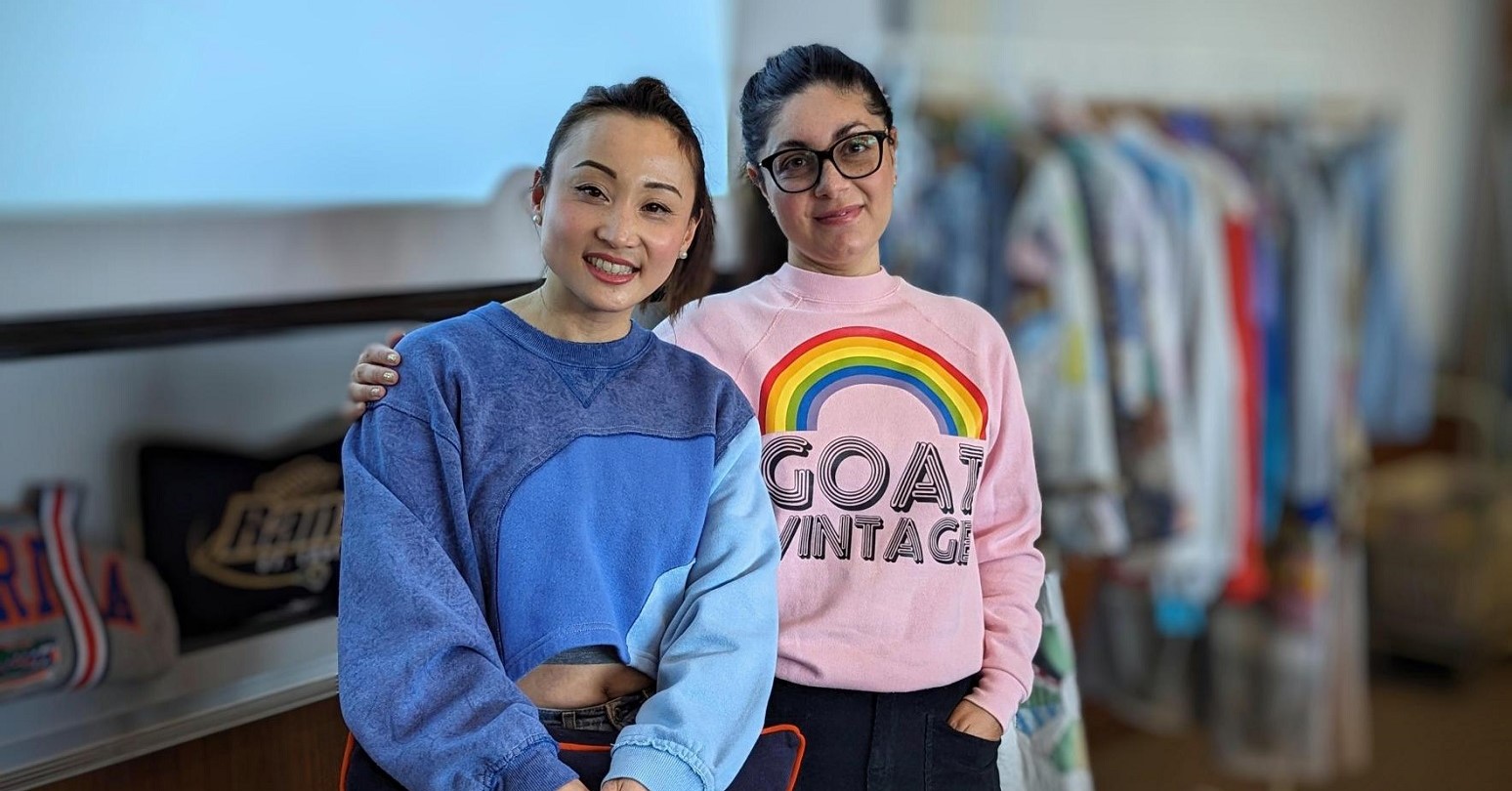 Chloe Hau and Sumit Nagi of GOAT Vintage