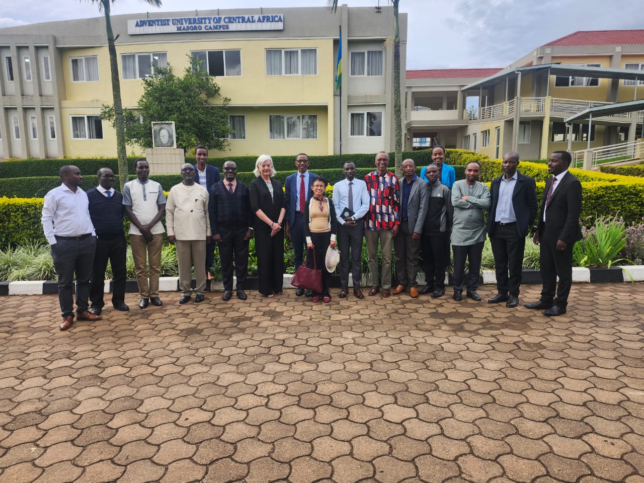 Group Photo at Adventist University of Central Africa (AUCA)