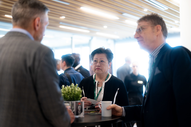 Participants networking