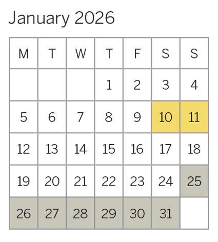 January 2026