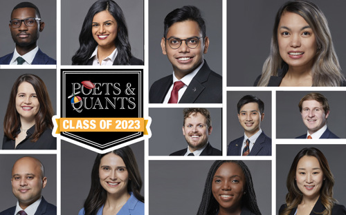 Collage of photos of Ivey’s MBA Class Of 2023