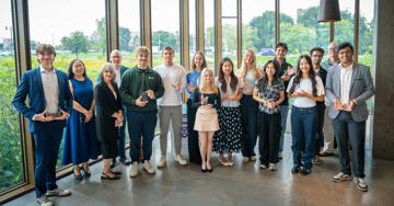 HBA2s return to Ivey and celebrate award winners