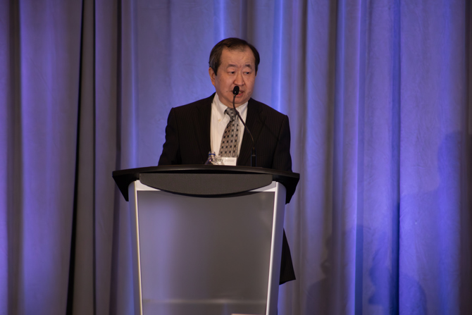 Francis Chou presenting
