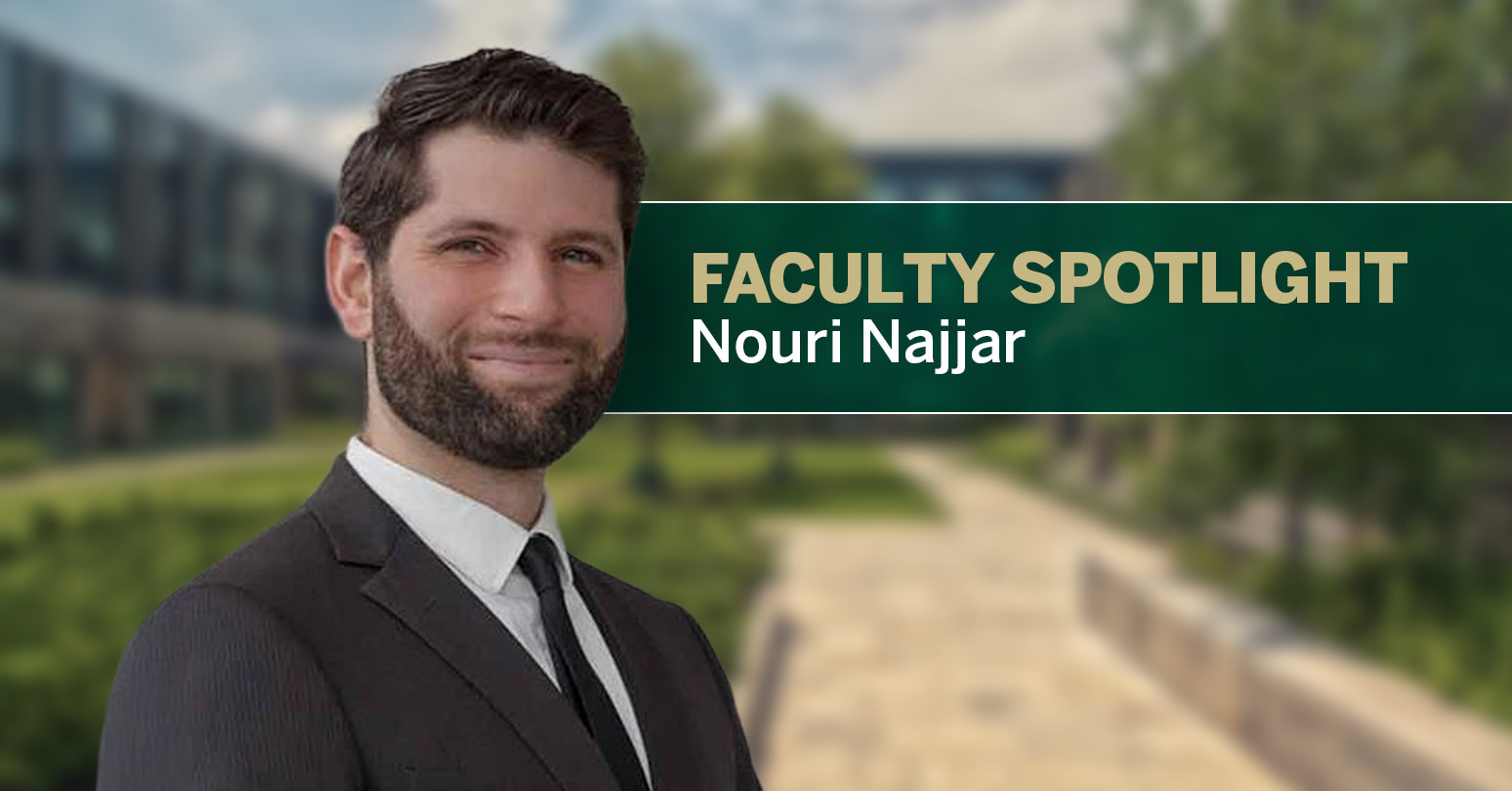 Faculty Spotlight Nouri Najjar