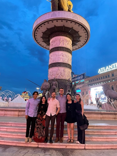 Ivey LEADER Team in North Macedonia