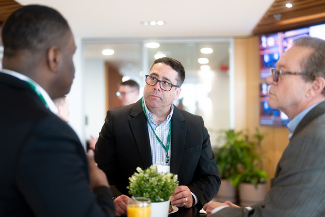 Participants networking