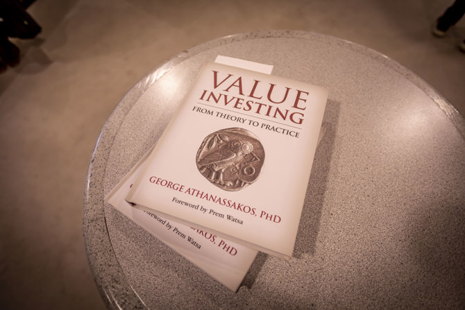 Photo of George Athanassakos' new book